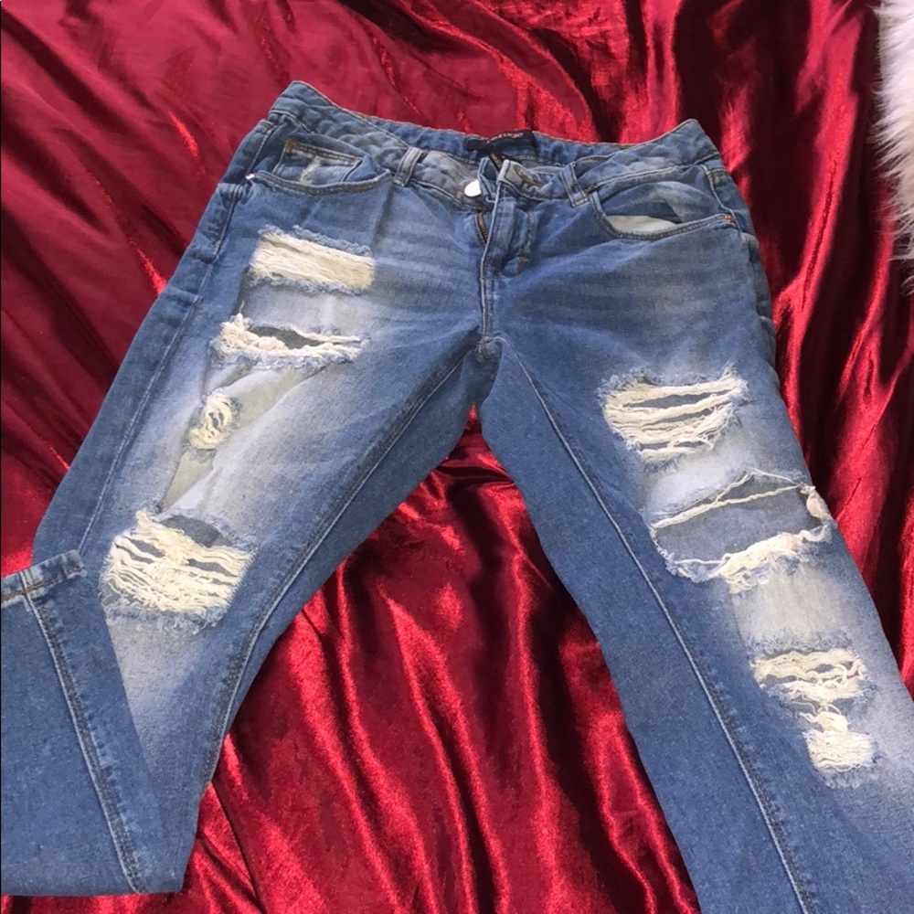 Ripped jeans